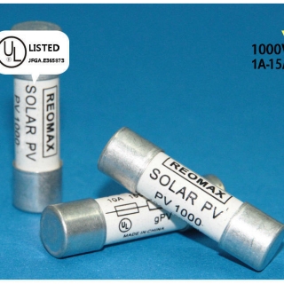 3A 1000Vdc REOMAX光伏熔斷器10X38mm PV1000